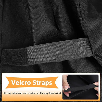 Grill Cover for Traeger Pro 34/780 Series, Waterproof Wood Pellet Smoker Cover for Traeger Pro 34, Pro 780, Texas and Z Grills 700 Series, BAC504 Pellet Cover for Texas 34 Grill Accessories