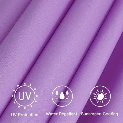 Sunnyglade 7.5ft Patio Umbrella Replacement Canopy Market Umbrella Top Outdoor Umbrella Canopy with 6 Ribs