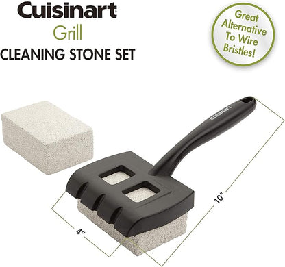 Cuisinart CCK-210 Stone Grill Cleaning Brush, White/Black