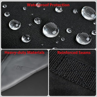 DELSbbq Griddle Storage Bag for Weber 6787, Heavy-Duty Griddle Cover for Weber Spirit 300 & Spirit II 300 Series,Waterproof 600D Fabric Carrying Case with Padded Handles for Outdoor Camping & Travel