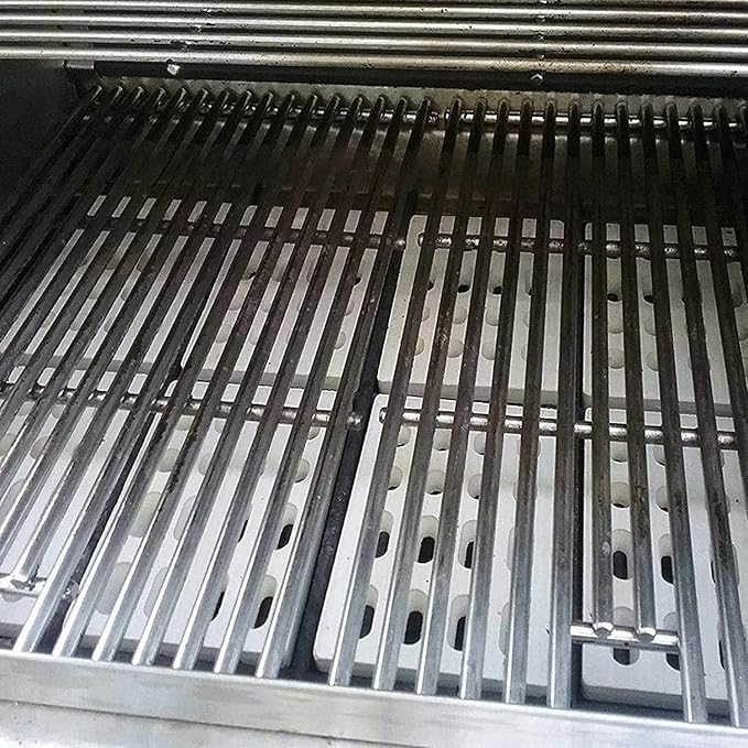 12-Pack Ceramic Flame Tamer for Grand Turbo Grills, Ceramic Briquettes Replacement Parts for Grand Turbo Grand Hall, Barbeques Galore Grand Turbo, Members Mark, Ceramic BBQ Bricks