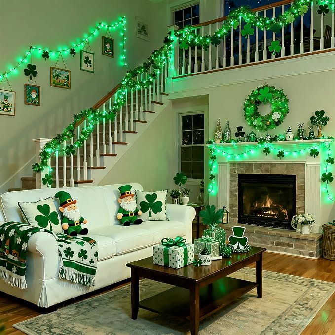 JMEXSUSS 1000 LED Green Christmas Lights Plug in, 328ft Halloween Lights | Plug in, Green Wire, Durable, 8 Modes, Waterproof, for Christmas Halloween Yard Patio Tree Porch Decor