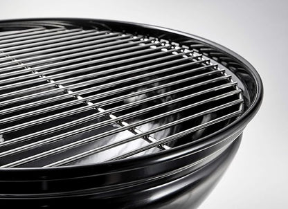 Weber Smokey Joe Charcoal Barbecue/Portable Design, Porcelain-Enamelled Lid & Bowl, 37 cm Cooking Surface, Black