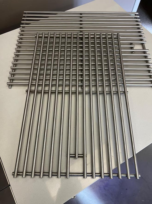 Mont Alp 304 Stainless Steel Replacement Grill Grates (Set of 2) for all MAi400 / MAi400-D / MAi400-BSS Outdoor Kitchen Islands + MABi400 / MABi400-BSS Built-in + MA400-AW / MA400-AWBSS Artwood Grills