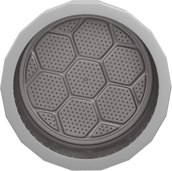 Merrick Lane Aries 27" Smokeless Firepit - Stainless Steel Finish - Wood Burning - Lightweight Portable Design - Waterproof Cover Included - No Assembly Required