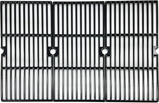 Parts DC121 16 7/8" Polished Porcelain Coated Cast Iron Grill Grates Replacement for Charbroil 463432215, 463436213, 463436214, 463436215, 463441312, 463441514, Thermos 461442114 Grills