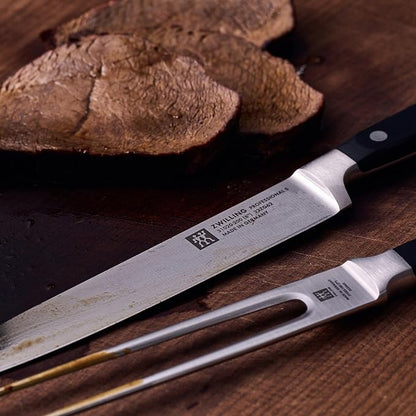 ZWILLING Professional S 2-Piece Razor-Sharp German Carving Knife Set, Made in Company-Owned German Factory with Special Formula Steel perfected for almost 300 Years, Dishwasher Safe