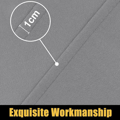 Smiry Rectangle Picnic Table Cloth, Waterproof Elastic Fitted Tablecloths for 5 Foot Tables, Washable Polyester Table Cover for Camping, Indoor and Outdoor (Grey, 36"x60")