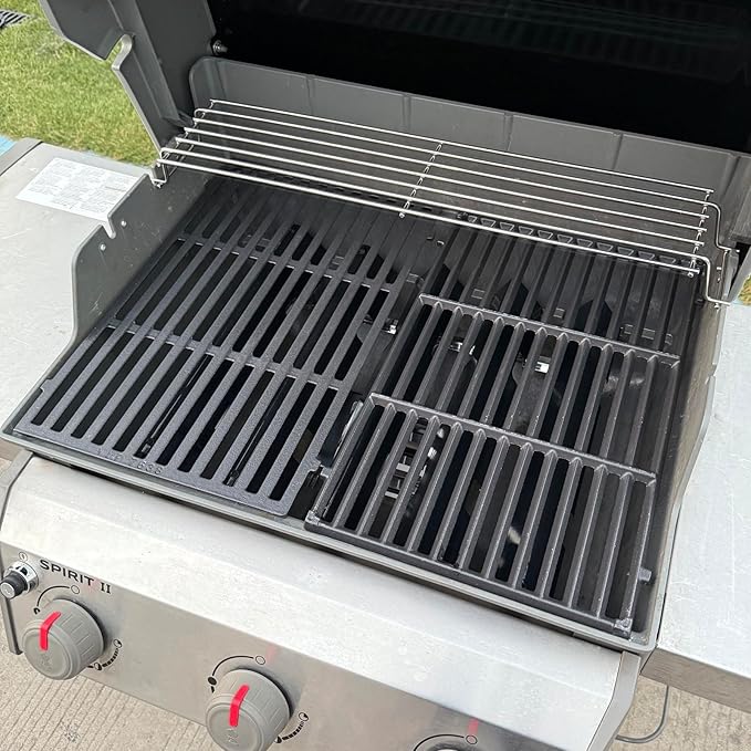 7638 Spirit Grill Grates for Weber Spirit 2 Grill Parts GS4 Spirit II/I 300, Spirit 700, Webber Spirit 400(2025 Y),Genesis 1000-5000 Replacement for Weber Genesis Gold/Silver B/C Accessories,7856 7860
