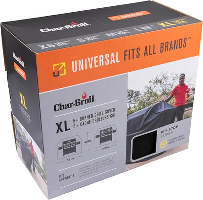 Char-Broil 5+ Burner Extra Large Rip-Stop Grill Cover