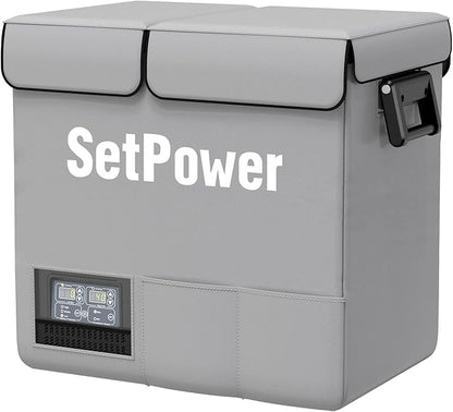 Setpower 55L Insulated Protective Cover for PT55 Car Fridge,12 Volt Portable Car Refrigerator Cover