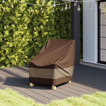 Duck Covers Ultimate Waterproof Patio Lounge Chair Cover, All Weather Protection, Durable Outdoor Lawn Patio Furniture Covers, 30W x 35D x 36H inch, Patio Chair Covers for Outdoor Furniture