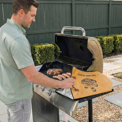 21 in BBQ Blanket for Resting Meat Insulated Leakproof Brisket Resting Bag with Wide Mouth Zipper