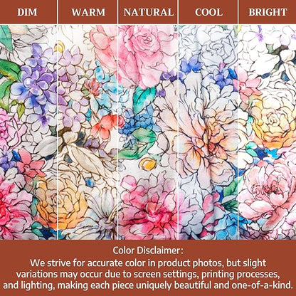 Maison d' Hermine Double Oven Mitts 100% Cotton 7"x35" Double Oven Mitt Heat Resistant BBQ Cooking Gloves with Loop Baking Grilling Kitchen Hotel Home Farmhouse Spring Summer (Floral Love)