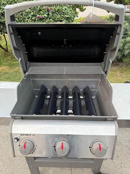 Spirit Grill Parts for Weber GS4 Spirit II/I 300 SER S310 E310 S320 S330 Weber Rebuild Kit Spirit 2 69898 69787 67025 Burners & Webber Part 7636 3400302 67046 69797 68843 Flavorizer Bars Replacement