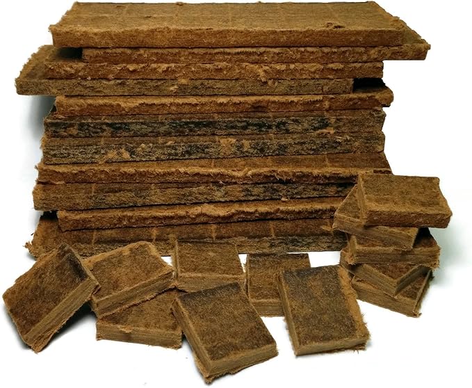 Midwest Hearth Fire Starter Squares Quick-Light (144-count) Made in USA