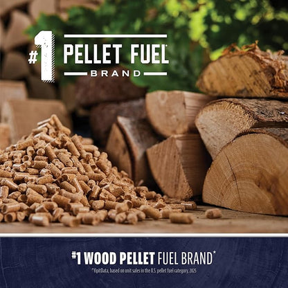 Pit Boss 100% All Natural BBQ Hardwood Pellets for Cooking, Grilling, and Smoking | 15 lbs. Wood Pellets for Pellet Grills and BBQ Smokers | Cherry Blend