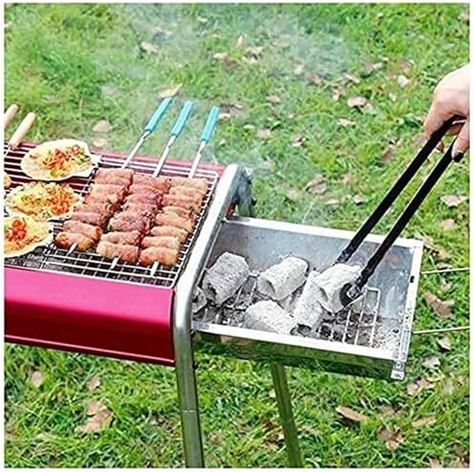 Barbecue Charcoal Grill Grill Outdoor Barbecue Grill Stainless Steel Charcoal Picnic Barbecue Camping Backyard Charcoal BBQ Grill