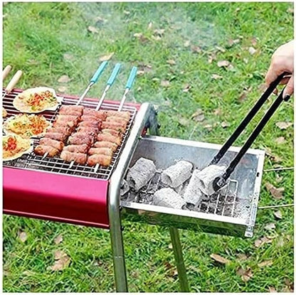 Barbecue Charcoal Grill Grill Outdoor Barbecue Grill Stainless Steel Charcoal Picnic Barbecue Camping Backyard Charcoal BBQ Grill