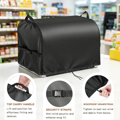 Hot Dog Roller Cover for Hotdog Machine-26 L x 24" W x 15" H | 26inch Hotdog Roller Machine Cover for Hot Dog Roller Grill, Hotdog Cooker, Hotdogs Warmer, Hot Dogs Maker, Hot Dogs Toaster