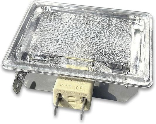 J&V bedebur Oven Lighting Assembly with High Temperatur Materials for BBQ Grill, Microwave Light and Air Fryer Equipment Special Lighting, G9 Bulb (120V-40W-PLUG)