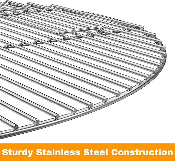 only fire BBQ Solid Stainless Steel Cooking Grate for Grill, Fire Pit, 36-inch