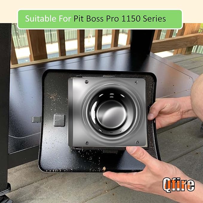 Fire Burn Pot for Pit Boss Pro 1150/1160 Pellet Grill, Firepot for Pit Boss PB1150PS2, PB1600PS1, PB1150PS3 Wood Pellet Grill