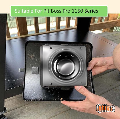Fire Burn Pot for Pit Boss Pro 1150/1160 Pellet Grill, Firepot for Pit Boss PB1150PS2, PB1600PS1, PB1150PS3 Wood Pellet Grill
