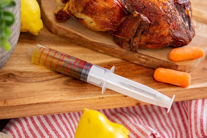 Chef Craft Select Plastic with Stainless Steel Needle Marinade Injector, 5 inch in length 1 ounce capacity+ Clear