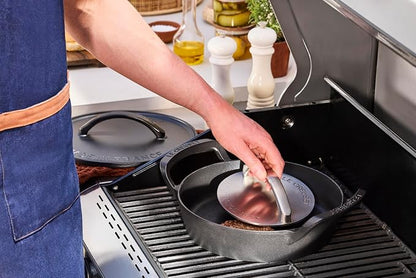 Le Creuset Stainless Steel Grill Press, 7 inch