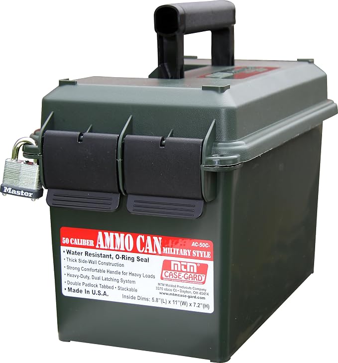 MTM AC50C-11 50-Caliber Ammo Can, Forest Green