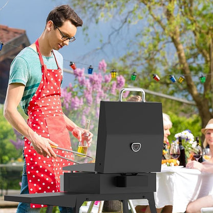 Griddle Lid for Blackstone 17" Grill Hood 1832 Adventure Ready Tabletop Griddle w/handle, Accessories for Blackstone 1832 1971 17 inch Hinged Lid (before YRS 2021), Updated Black Stone 17" Hard Cover
