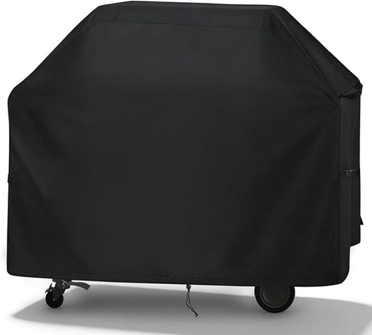 TheElves Grill Cover for Traeger Silverton 810 TFS81BLF, 57" Outdoor Grill Covers Waterproof Heavy Duty for Outdoor Pellet Grill and Smoker - 57" W x 27" D x 50" H