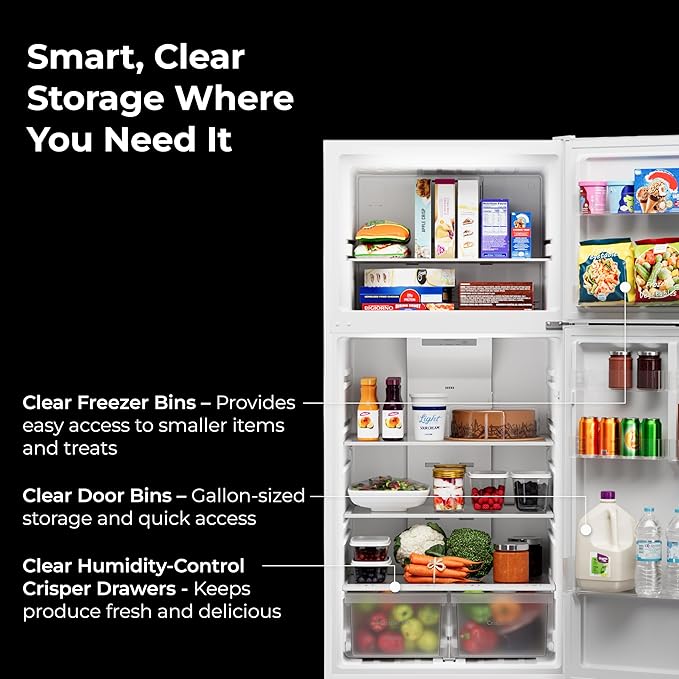 Kenmore 18.1 cu. ft. 30" Wide Top Mount Refrigerator - White