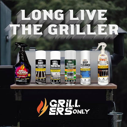2-Pack Ceramic Grill Protector | Rust Prevention Spray & Anti Rust Spray for Metal | UV Shield & Blackstone Griddle Conditioner Alternative for Exterior Protection - 14.8 fl oz.
