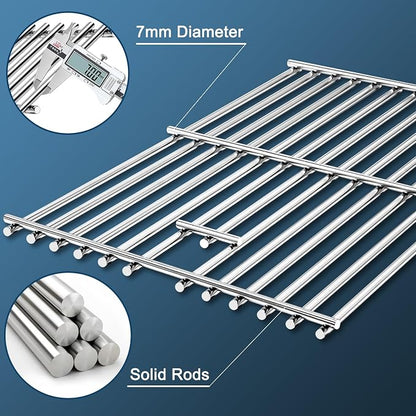 Replacement Parts for Nexgrill 720-0882A Evolution Infrared Plus 5-Burner Grill, Stainless Steel Heat Plates, Burner Tubes and Igniter, Grill Grates for Nexgrill 5 Burner 720-0882A Gas Grill