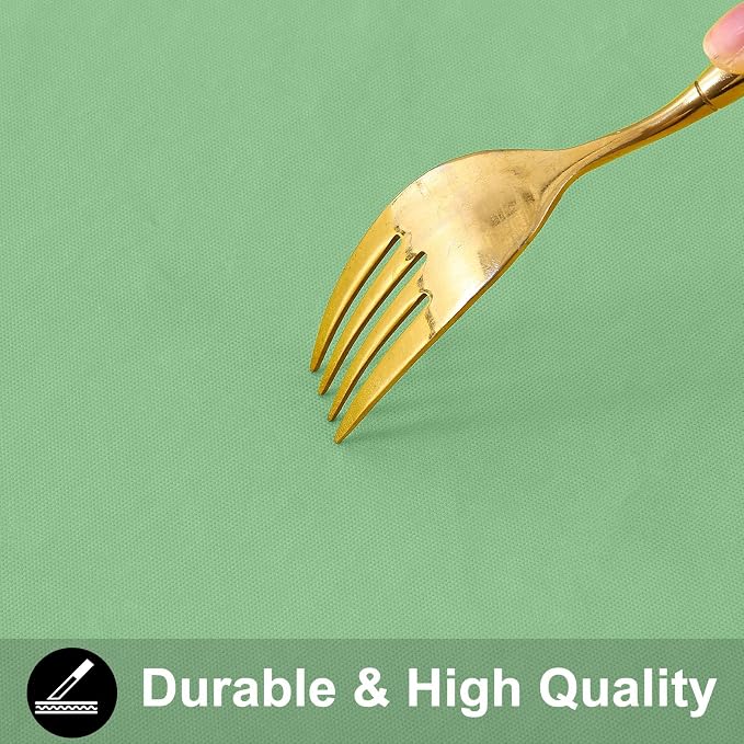 Smiry Rectangle Table Cloth 52x70 Inch, Waterproof Wipeable Vinyl Tablecloths Protector, Oil Spill Proof Plastic Table Cover for Dining, Picnic, Camping, Outdoor, Sage Green