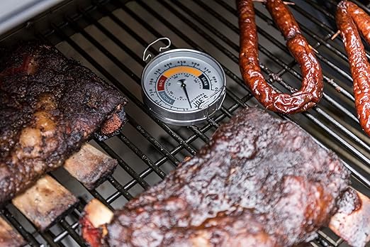 Oklahoma Joe’s Surface Temperature Gauges – 2‑Pack Grill & Smoker Thermometers