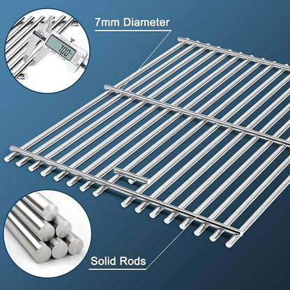 Grill Replacement Parts for Nexgrill 720-0830H, Nexgrill 720-0783E 720-0783EH, Grill Heat Plates, Burner Tubes and Igniter, Grill Grates for Home Depot Nexgrill 4 Burner 720-0830H