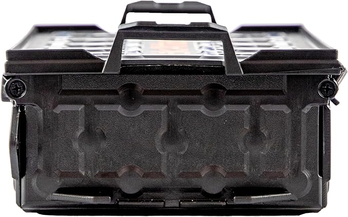 YakAttack TracPak Stackable Storage Box – Black | Kayak Fishing Gear Storage | Fits GearTrac & MightyMount | Kayak Accessories for Fishing Tackle & Tools | Compact 1 lb Weight