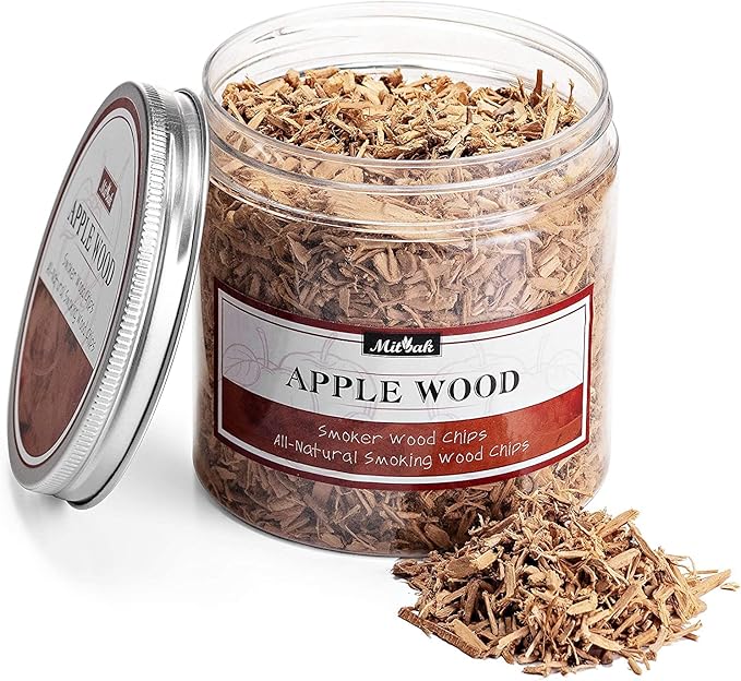 Premium Wood Chips for Smoking Gun (Set of 4 - Apple, Cherry, Pecan, Pear) 4 OZ Each Extra Fine Wood Smoking Chips for Handheld Cocktail Smoker