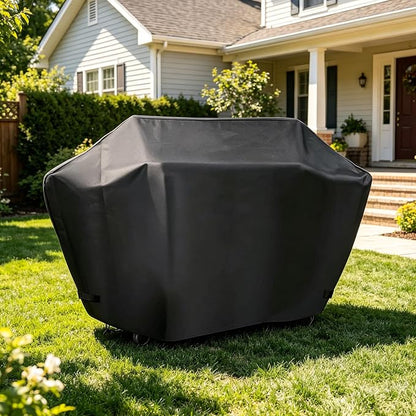 66 Inch Gas Grill Cover for Monument Denali D605 6-Burner Grill, Waterproof | Outdoor Grill Cover Fits Monument Denali D605, D605 Pro, D610 & D600SS, Replacement for A003, Heavy Duty Weather Protection