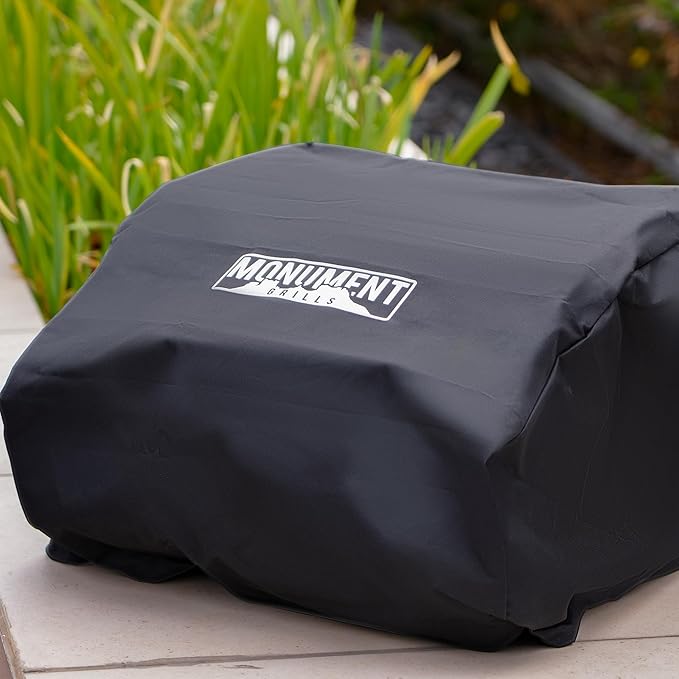 Monument Waterproof Heavy Duty Gas BBQ 2B Table Top Grill Cover for 13742 and G22, SKU 98666