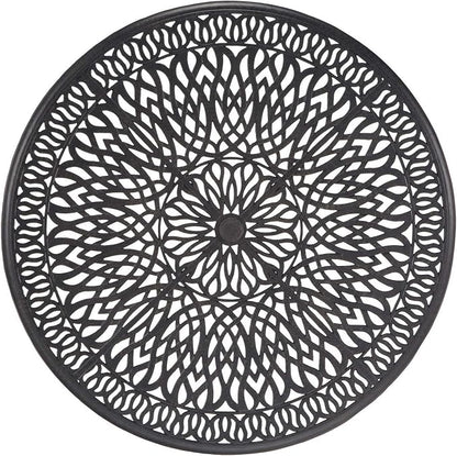 Homestyles Capri Outdoor Dining Table, Capri, Charcoal