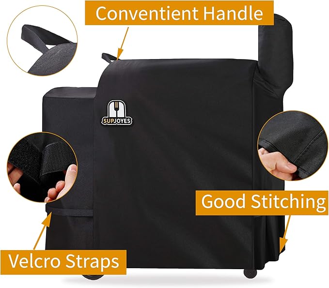 Grill Cover for Traeger 34 & 780 Series, Heavy Duty Waterproof Wood Pellet BBQ Accessories for Traeger Pro 34 Smoker Grill
