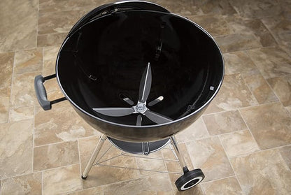 Weber 7444 One Touch Cleaning System Aluminium 57 cm & Char-Baskets