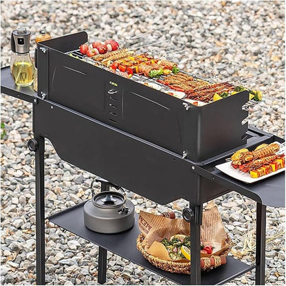 Camping Grill Camping Barbecue Outdoor Charcoal Folding Portable Carbon Grill Barbecue Charcoal Grill