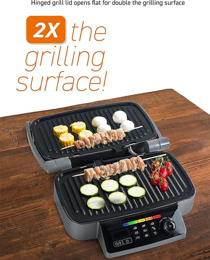 COMMERCIAL CHEF 9-In-1 Contact Grill