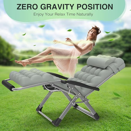Suteck Oversized Zero Gravity Chair, 500LBS 33" XXL Reclining Lounge Chairs | Suteck Oversized Zero Gravity Chair, 500LBS 33" XXL Reclining Lounge Chairs