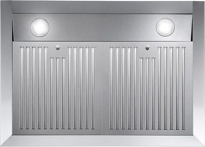 COSMO UC30 29.5 in. Ducted Under Cabinet Range Hood, Kitchen Over Stove Vent, 3-Speed Fan, Permanent Filters, LED Lights in Stainless Steel, 30 inch